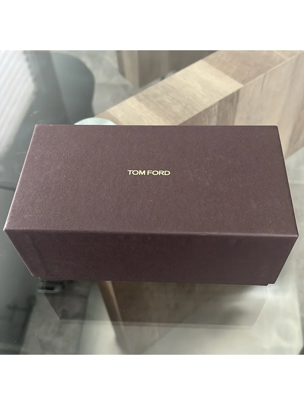 New TOM FORD Rectangular Frame Sunglasses in Havana New w/Tag Retail $455